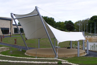 The Hub Community Centre Bandstand Canopy
