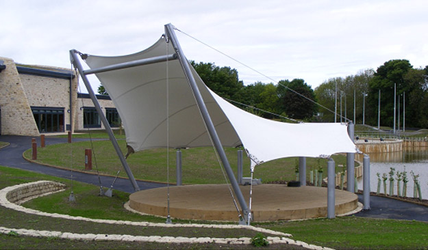 The Hub Community Centre Bandstand Canopy